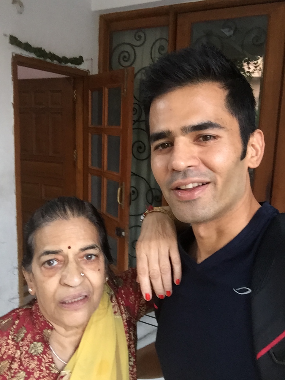 Taking care of mom in India
